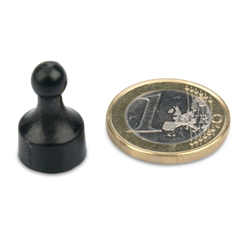 Magnete a cono piccolo Ø 12 mm con neodimio - aderenza 1,6 kg