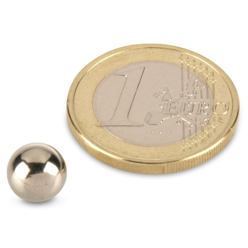Sfera d'acciaio Ø 8,0 mm nichel - non è un magnete!