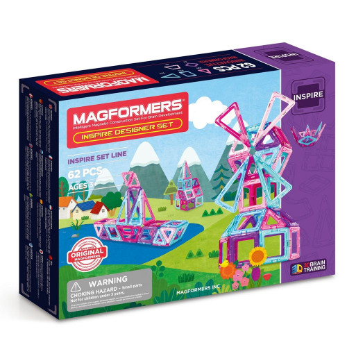 MAGFORMERS - Inspire Set 62 pezzi set magnetico 278-45