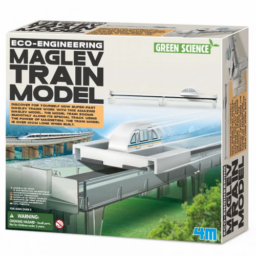 Modellino ferroviario a sospensione magnetica, modello Treno Maglev GREEN SCIENCE