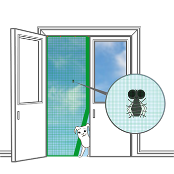 Fliegengitter-Magnet: Die clevere Lösung gegen Insekten
