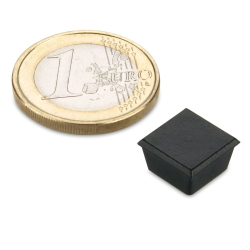 Magnete memo 11 x 11 x 6,5 mm rettangolare FERRITE (forza di aderenza normale) - aderenza 150 g