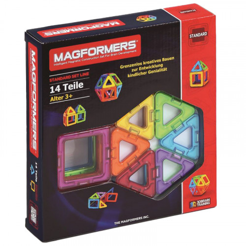 MAGFORMERS - Basic Line Set 14 pezzi set magnetico 274-05