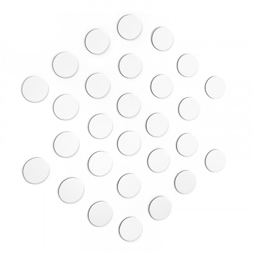 28 punti magnetici Element Flex Dot autoadesivo, bianco