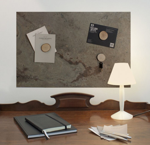 Lavagna magnetica in vera ardesia - Skin Rock - 61 x 30 cm