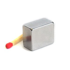 Cuboide magnetico 18,0 x 15,0 x 10,0 mm N45H nichel - 120 °C