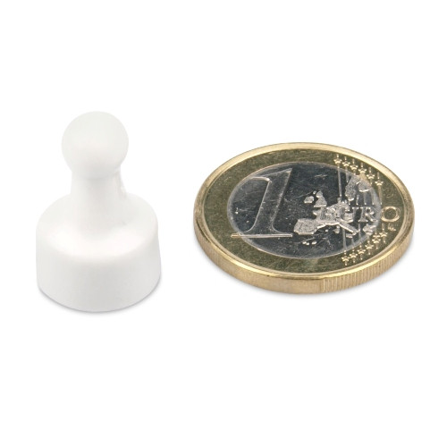 Magnete a cono piccolo Ø 12 mm con neodimio - aderenza 1,6 kg